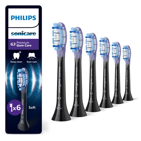Philips Sonicare G3 Testine Ricambio Premium Gum (6 pezzi)