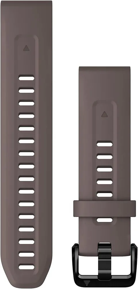 Cinturino Garmin 20mm QuickFit, Silicone, Shale Grey
