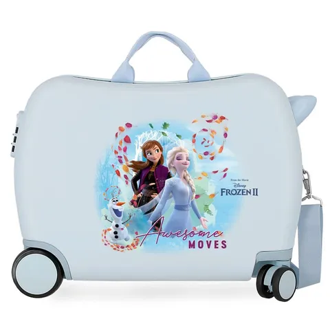 Disney Awesome Moves Valigia baita rigida, Bambine e ragazze, Blu, 50x38x20 cms