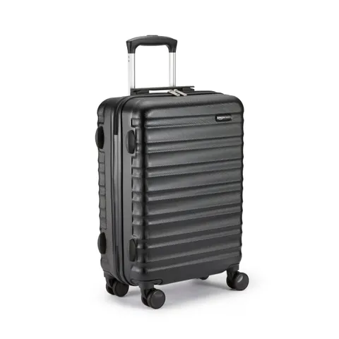 Amazon Basics Valigia Rigida da Cabina - Bagaglio a Mano ABS Approvato per Ryanair