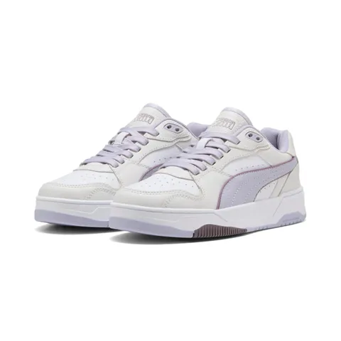Puma Sneaker Basse Unisex Rbd Break, Grigio Piuma Lilla Crush Puma Bianco, 44.5 EU