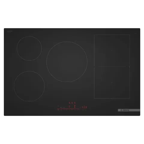 Bosch PVW81CHB1E Serie 6 Piano cottura a induzione, 80 cm, superficie opaca per 5 volte