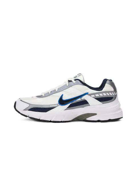 Nike 394055-101 Initiator Men s Running S Uomo, White/Obsidian-Mtlc Cool Grey EU 41