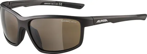 Alpina Unisex - Adulti, Defey Occhiali sportivi, tin matt-black, One Size