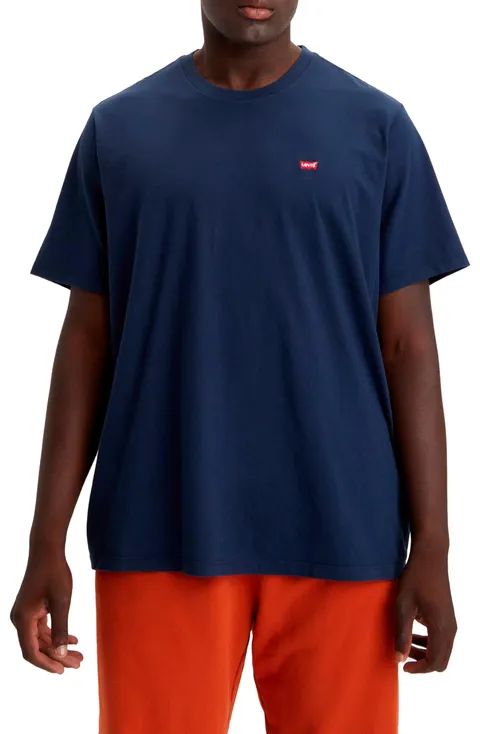 Levi's Big & Tall Original Housemark Tee, Uomo, Blue, 2XL