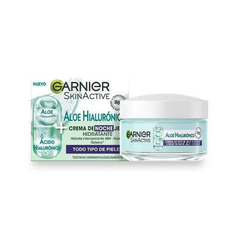 Skinactive hyaluronic aloe night crema 50 ml