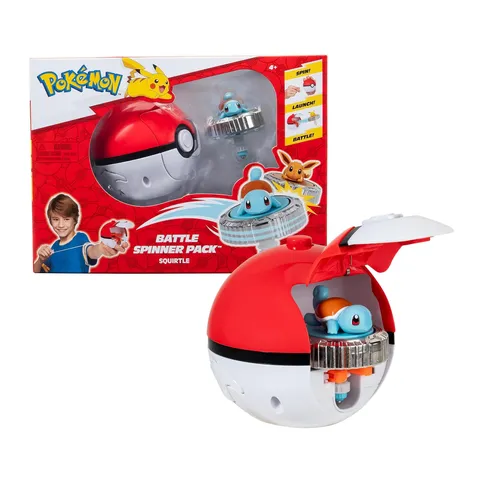 Pokémon Battle Spinner Confezione Singola Squirtle