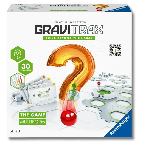 Ravensburger - GraviTrax The Game Multiform, Pista biglie 46 pezzi, Gioco di logica, 30