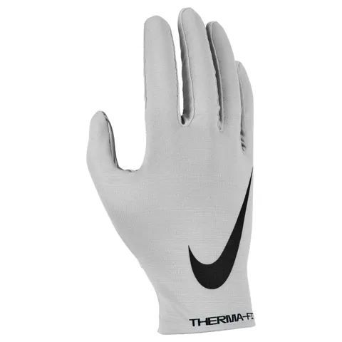 NIKE Therma-Fit Liner FG Guanti da football da uomo Lt Smoke Grey/Lt Smoke Grey/Black XL