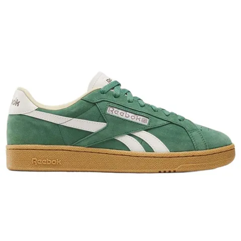 Reebok Unisex Club C Grounds UK Sneaker, Verde fielo/Calco/Gomma, 34 EU