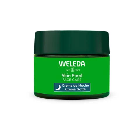 Weleda Skin Food Crema Notte Nutriente, Nutre e idrata la pelle in profondità, 1x40 ml