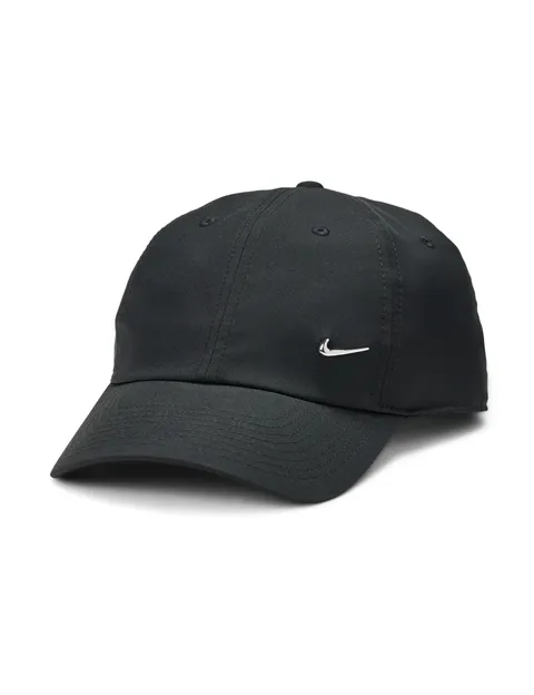 Nike Club Cappuccio, Nero/Argento Metallizzato, L/XL Uomo