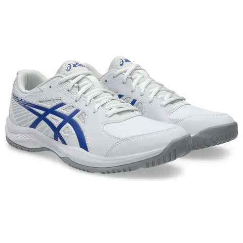 Asics Court Slide 4 White/Dark Cobalt