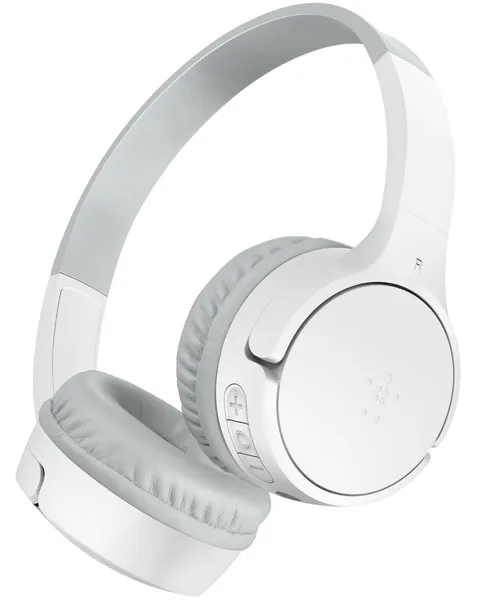 Belkin SoundForm Mini Cuffie wireless per bambini con microfono, 30 ore di riproduzione