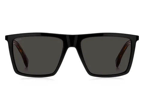 HUGO BOSS Occhiali da Sole BOSS 1490/S WR7 Black Havana 56/17/145 Uomo