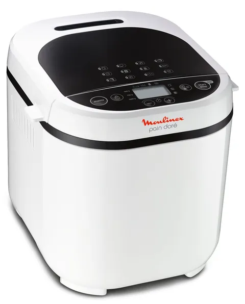 Moulinex OW2101 Pain Doré Macchina del Pane, 720 W, 1 kg, 12 Programmi Automatici, 3