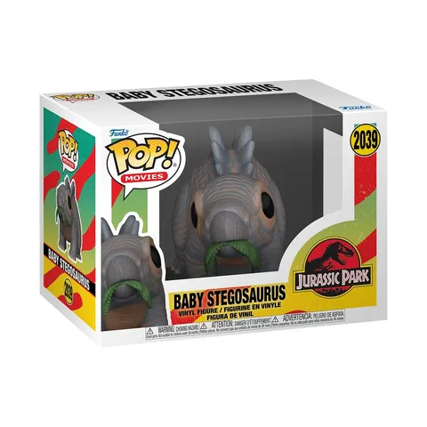 Funko POP! Movies: Jurassic Park - Baby Stegosaurus - Figura in vinile da collezione