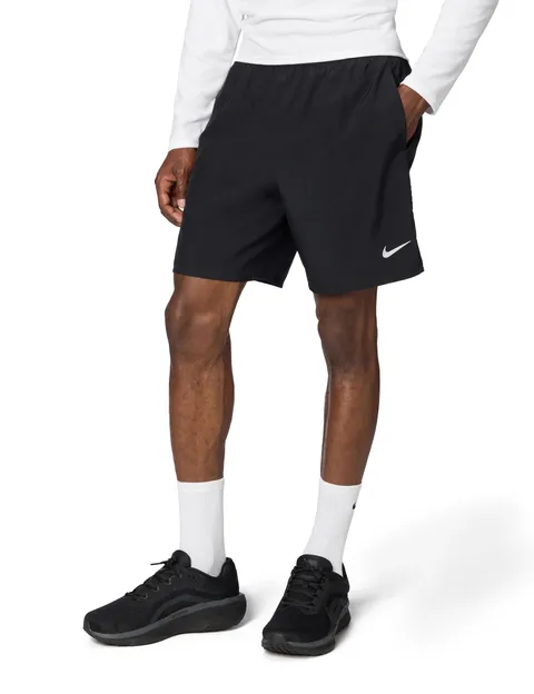 Nike DF Challenger Pantaloncini, Nero/Nero/Nero/Reflective S, L Uomo