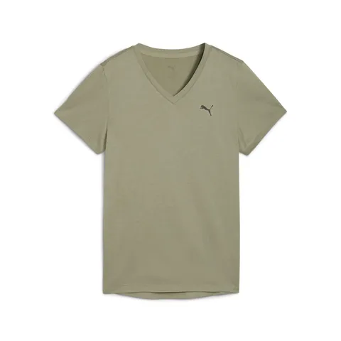 PUMA T-Shirt Unisex W Tad Essential con Scollo a V (Confezione da 1)