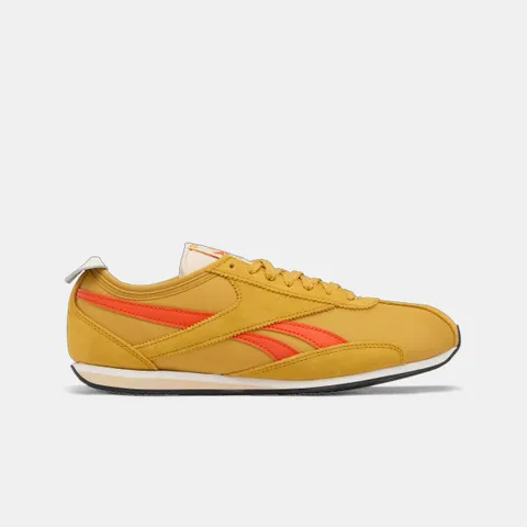 Reebok Sneaker Unisex R400, Grit Gold Pump Orange Chalk, 45 EU