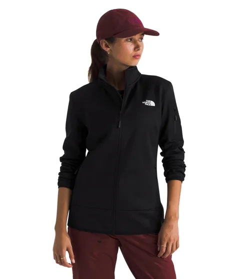 THE NORTH FACE NF0A8BRKKX7 W MISTYESCAPE Fleece Maglia Lunga Donna TNF Black/TNF Black Taglia XS