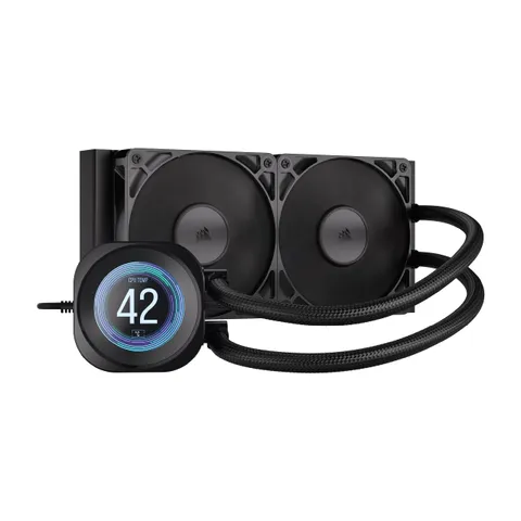 Corsair - Nautilus 240 Lcd - Raffreddamento Pc - Radiatore Da 240 Mm - Raffreddatore A Liquido Per Cpu