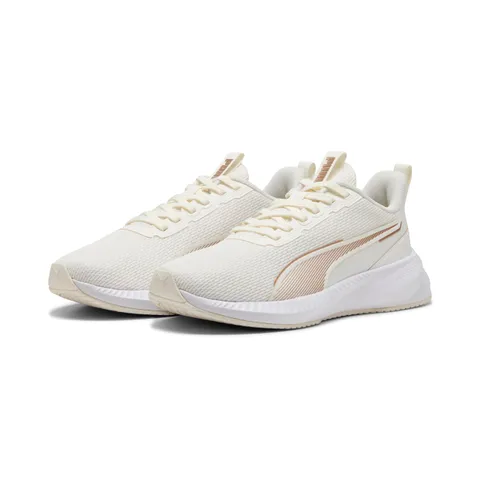Puma Scarpe da Corsa Unisex Flyer Lite 3Road, Bianco Caldo Puma Gold, 44.5 EU