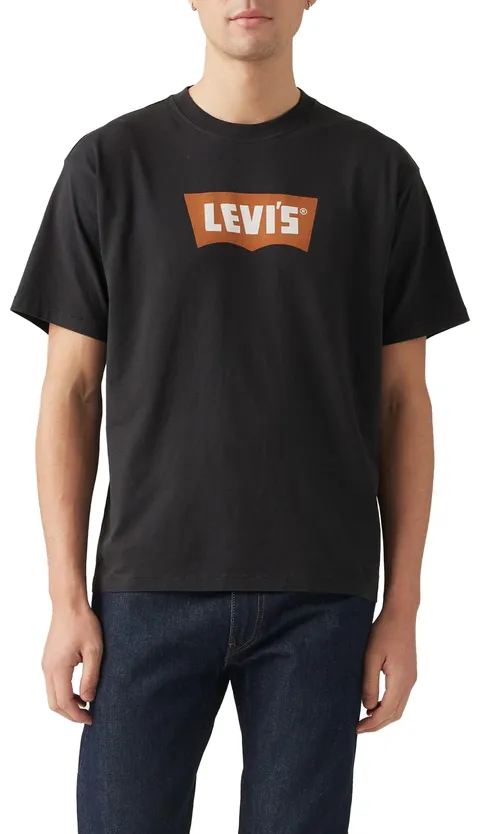 Levi's Vintage BW Graphic Tee Vintage Pecan Bat, Vintage Pecan Batwin, S