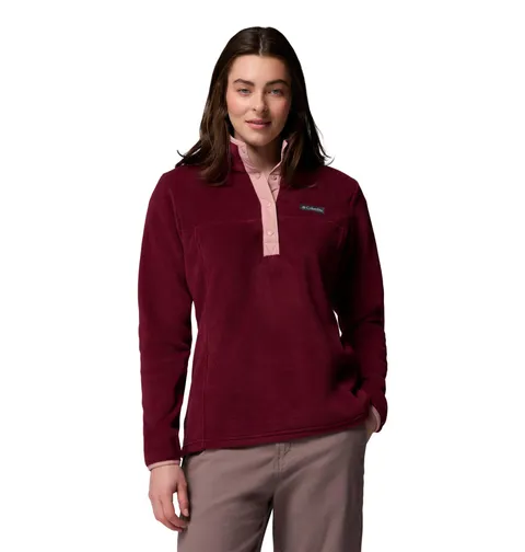 Columbia Benton Springs 1/2 Snap Pull Over II Outer Layer Polyfleece, Chiusura a scatto