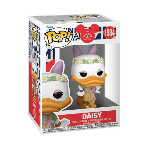 Funko Pop! Disney: MiRL - Daisy Duck - (Fstvl) ​ - Disney Characters - Figura in Vinile