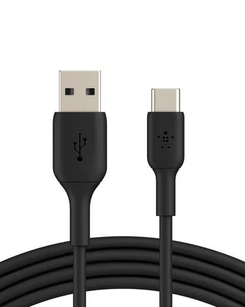 Belkin CAB001BT2MBK cavo USB 2 m USB A USB C Nero
