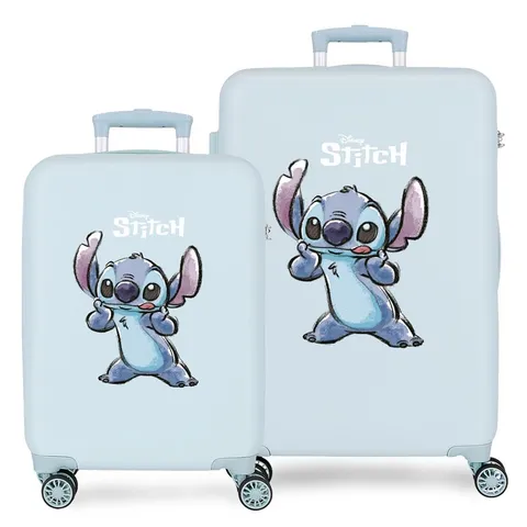 Disney Adorabile Stitch Moods Valigia da Cabina Rigida ABS Chiusura a combinazione