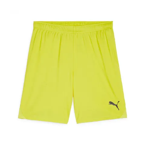 Puma teamGOAL Shorts - Pantaloncini in Maglia Adulti Unisex, Fluro Yellow PES-Puma Black