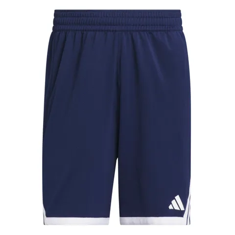 adidas Uomo M Everyday PRO Bball Short Shorts, Team Navy/White, L Tall
