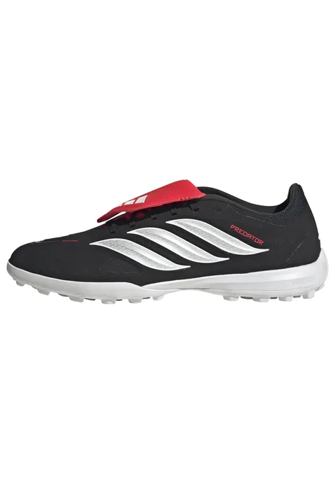 adidas Unisex League Fold-Over Tongue Turf Football Shoes, Core Black/Ftwr White/Lucid
