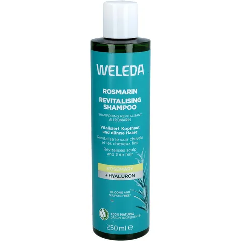 Weleda Shampoo Rivitalizzante al Rosmarino, Con olio di rosmarino biologico e acido