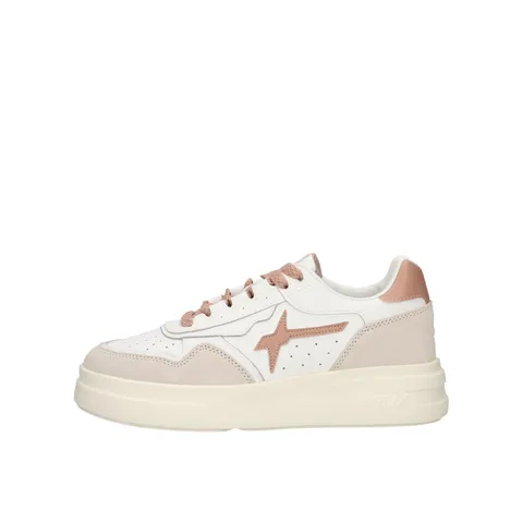 w6yz Xenia W. Suede/Calf/Detail Bone-White-Rose