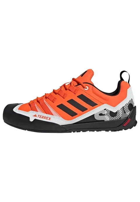 Adidas Unisex - Adulto Terrex Swift Solo 2.0 Hiking Shoes, Orange/Core Black/Crystal