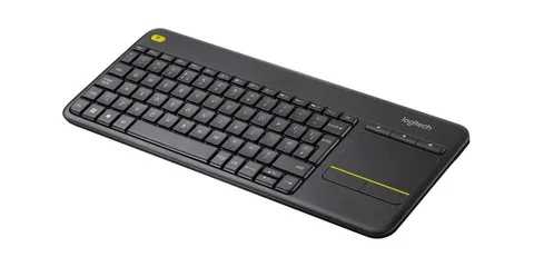 Logitech K400 Plus wireless touch TV tastiera - UK Qwerty