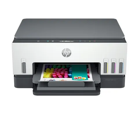 HP Smart Tank 6005 AiO 2H1W1A, Stampante Multifunzione a Colori, Serbatoio d'Inchiostro ad Alto Volume di Stampa, Fino a 12000 Pagine (Nero) e 8000 Pagine (Colore), F/R Automatica, Wi-Fi, Grigio