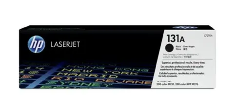 HP 131A CF210A, Cartuccia Toner Originale da 1520 Pagine, Compatibile con le Stampanti LaserJet Pro 200 color M251, 200 color MFP M276, Nero