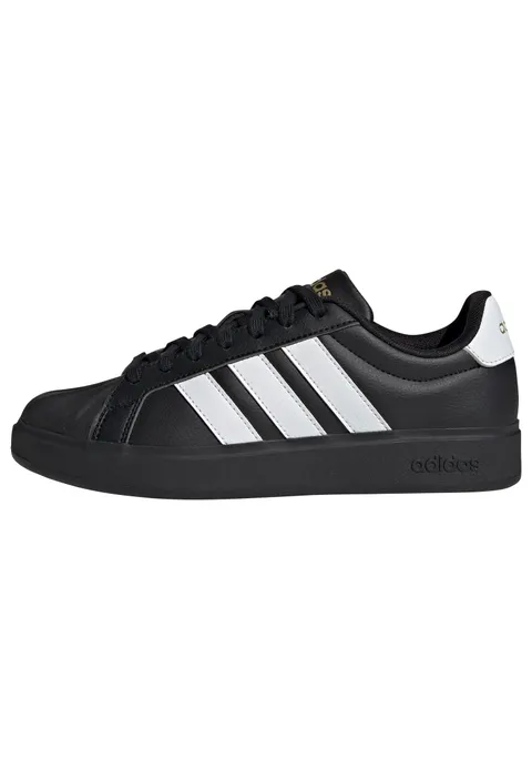 adidas Donna Streettalk Shoes, Core Black/Ftwr White/Gold Met., 42 EU