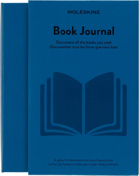 Moleskine Book Journal, Taccuino A Tema per Collezionare e Organizzare i Tuoi Libri