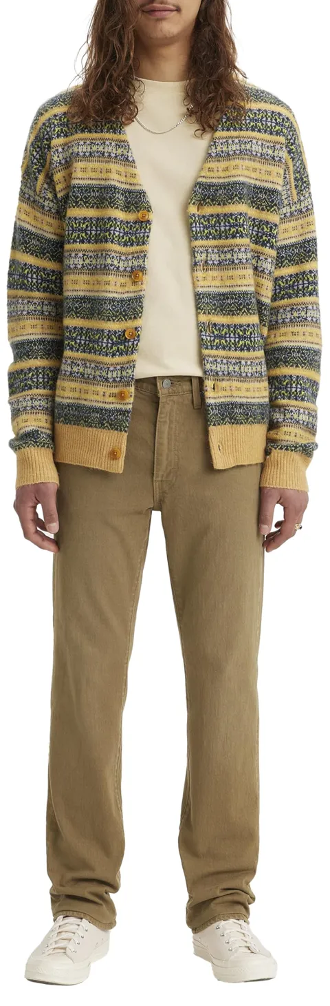 Levi's 514 Straight Fit, Jeans Uomo, British Khaki X, 33W / 34L