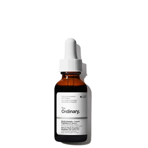 The Ordinary Multi-Peptide + Copper Peptides 1% Serum 30ml, Siero anti-età per linee