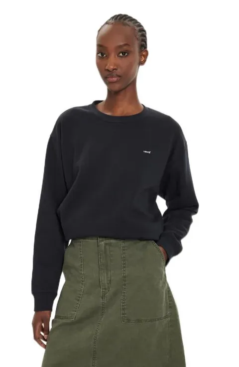 Levi's Felpa da Donna Everyday, Caviale, M