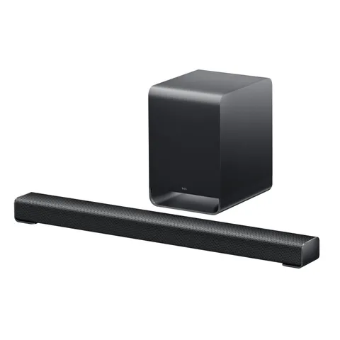 TCL S60K 3.1 Channel Dolby Atmos Soundbar with Wireless Subwoofer