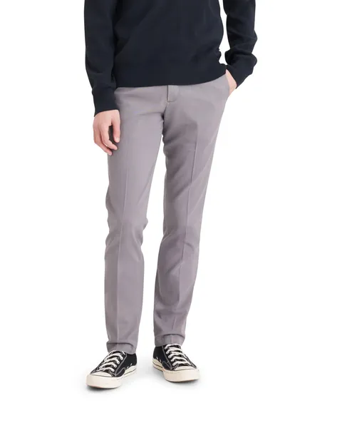 Dockers Easy Khaki Slim Fit, Pantaloni Uomo, Burma Grey, 32W / 30L