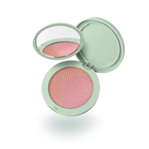 KIKO Milano Kind by KIKO Silky Touch Powder Duo Blush 01, Blush Duo In Polvere