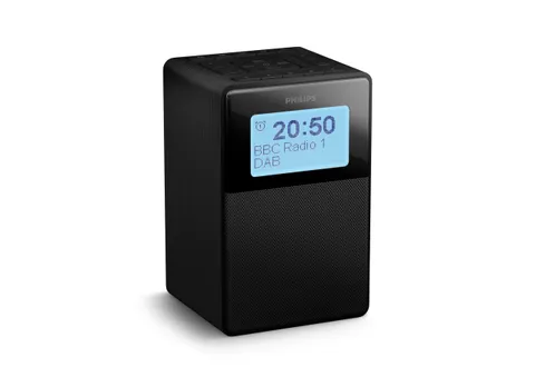 Philips TAR5100 Radio sveglia DAB FM a prova di schizzi con USB e Bluetooth, realizzata